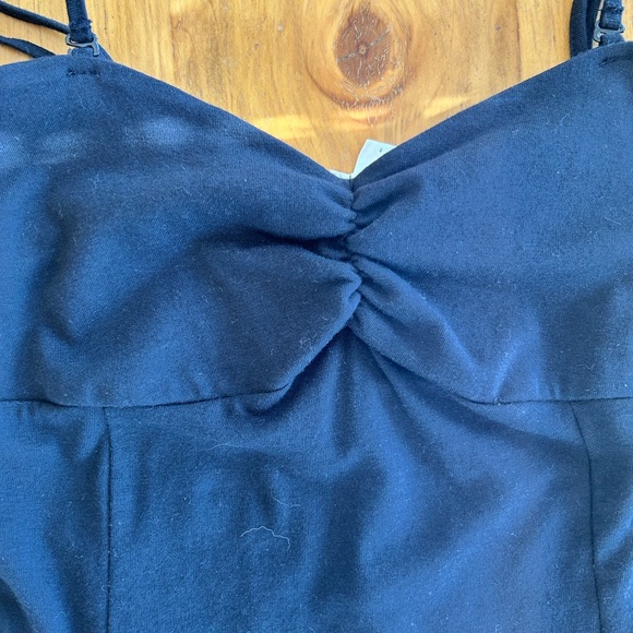 Garage Black Mini Dress with Spaghetti Straps - Picture 10 of 10